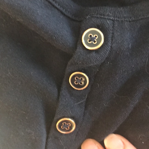 Talbots navy M top; like new - Picture 4 of 4